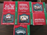 JC Penny Home Towne Express Train, 7 Piece Complete Set, Original Boxes