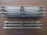 Lionel 3 Rail Straight Track 10 Sections
