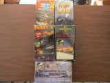Lot of 5 VHS Tapes, 3 MTH, Railway Across Europe, Steam Across America