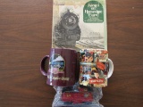 Lot of 4, Steam on Horseshoe Curve 45 rpm Record, 2 Mugs, Wendy's Kid Meal Caboose