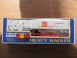 K-Line Heavy Hauler Associated Grocers Inc., Tractor and Trailer with Flat Car 11080 Original Box