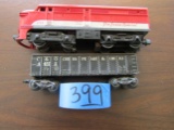 Lot of 2 Lionel The Texas Special Diesel Switcher 211 & C&O 44572 Godola, No Box