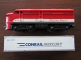 Lot of 2, Lionel The Texas Special Engine 210 & Conrail Mercury Intermodal 229079, No Box