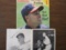 Lot of 3, 1999 Cleveland Program, Scorecard and 2 Photos, Rudy Regalado, Bob Lemon