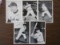 Lot of 5 Player Photos, Wally Westlake, Bob Hooper, Dale Mitchell, Mike Garcia, Lou Nurhauser