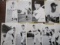 Lot of 10, Indians Player Photos signed