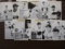 Lot of 12, Indians Player Photos signed, photos as were collected for 1959 Album