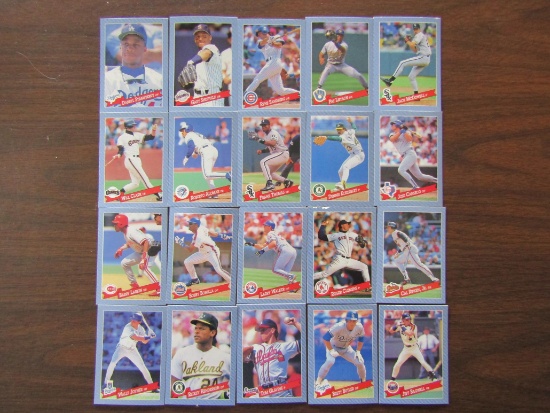 Lot of 20, 1993 Trading Baseball Cards, by Hostess