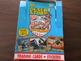 Topps Desert Storm Trading Cards, in Original Box