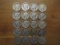 Lot of 20 Silver Dimes 1942