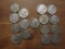 Lot of 16 Silver Dimes, 1954 - 1956