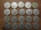 Lot of 20 Silver Dimes, 1962