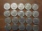 Lot of 20 Silver Dimes, 1964