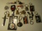 Lot of 16 Vint age Key Chains, 1 is Pewter