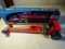 Lot of 2 Hotwheels Big Rig Car Carrier and Drag Car