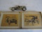 Lot of 3 Car Décor, Rolls Royce, '15 Model T Ford