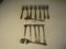 Lot of 14, 6 Supreme Silver Plate Forks and 8 R. C. Co. Forks