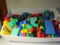 Large Lot of Legos and Blocks