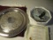 Lot of 2 Franklin Mint Plate and Wm. Rogers Serving Tray 152, COA