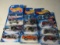 Lot of 9 HotWheels Cars, Original packages