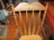 Wood Rocking Chair with Seat Cushion