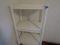 Book Shelf, White Plastic