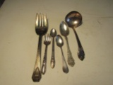 Lot of 6 Rogers Sterling Ware