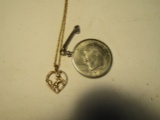 Lot of 2, 1-Unicorn Necklace, 1-1974 One Dollar Coin Watch Fobb