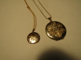 Lot of 2 Vintage Monet Necklace and Pendent