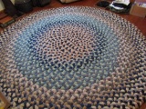 Vintage Braided Round Rug