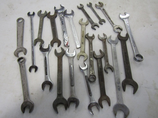Lot of 21 Wrenches, Various Makes