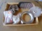 Vintage Auto Parts, Carburetor Studs, Volt Gauge