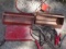 Lot of 5, 3-Tool Trays, Basketball Hoop, Jumper Cables