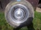 Lot of 4 Wheels, Tires and Pontiac Wheel Covers