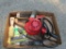 Vintage Electric Heat Gun, Scrappers and Brushes, Caulk Finishing Tool