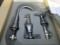 JADO Hatteras High Spout and Crosshandles Faucet, Antique Nickel, New