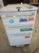 Metal File Cabinet on Wheels, 3 Drawer, with Contents