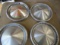 Lot of 4 Wheel Covers, 1- Ray Van '07 Pinstriped