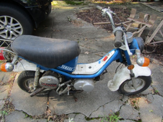 Yamaha Cappy Minibike, Kick or Peddle Start