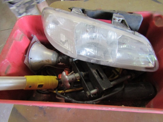 Mixed Lot, Lights, Clamp, Auto Headlight