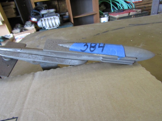 Rocket Hood Ornament and Latch