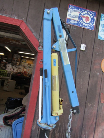 Hydraulic Lift, Swivel Base, 7000#