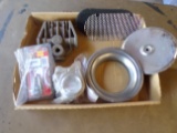 Vintage Auto Parts, Carburetor Studs, Volt Gauge