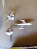 Auto Emblems, Planes, Metal