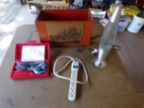 Metal Container with Tools, Light works