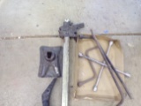 Tools, Car Jack, Lug Wrench, 1-4 Way, Pick Up Only