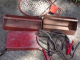 Lot of 5, 3-Tool Trays, Basketball Hoop, Jumper Cables