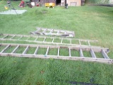 Lot of 3 Aluminum Ladders, Pick Up Only