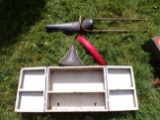 Bicycle Seats, Fender, Metal Cabinet