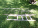 Lot of 3 Ladders, 2-Aluminum, 1 -Wood